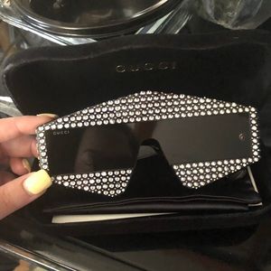Gucci | Accessories | Stunning Runway Iridescent Gucci Sunglasses ...